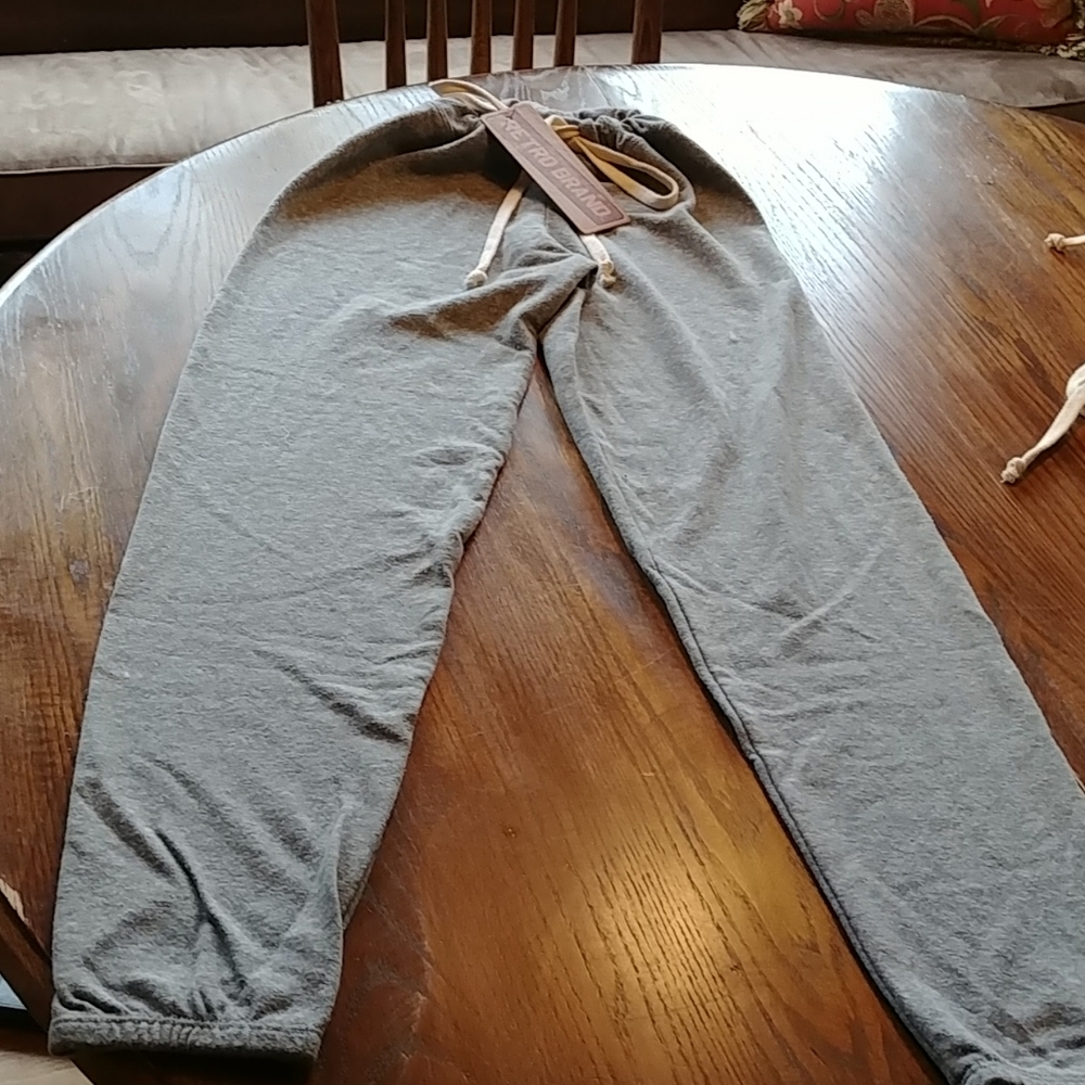 NEW RETRO BRAND TRADITIONAL STYLE SWEATPANT
